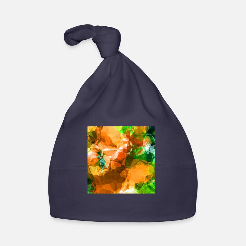 polygon color Organic Baby Cap