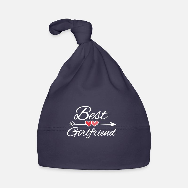 meilleure amie - Bonnet bio Bébé - marine