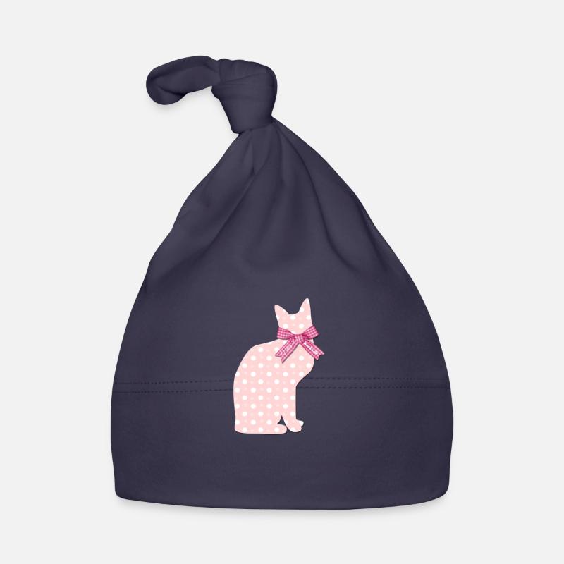 Pink Cat "Vibrant Books" Baby Bio-Mütze