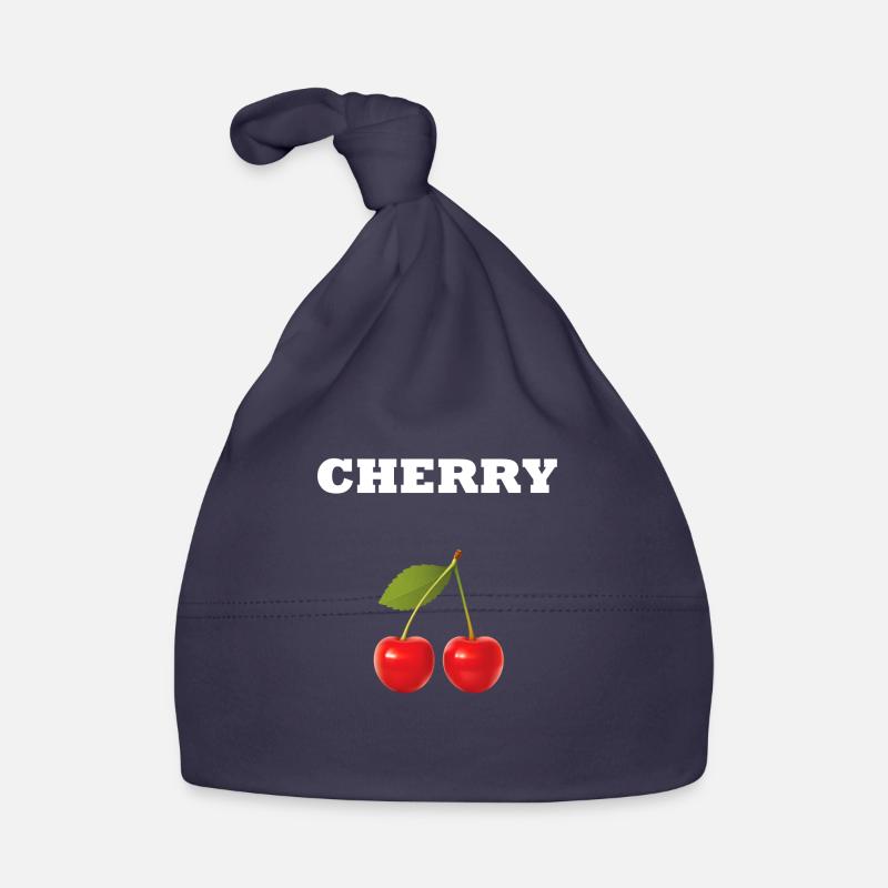 CHERRY STYLE - Bonnet bio Bébé - marine