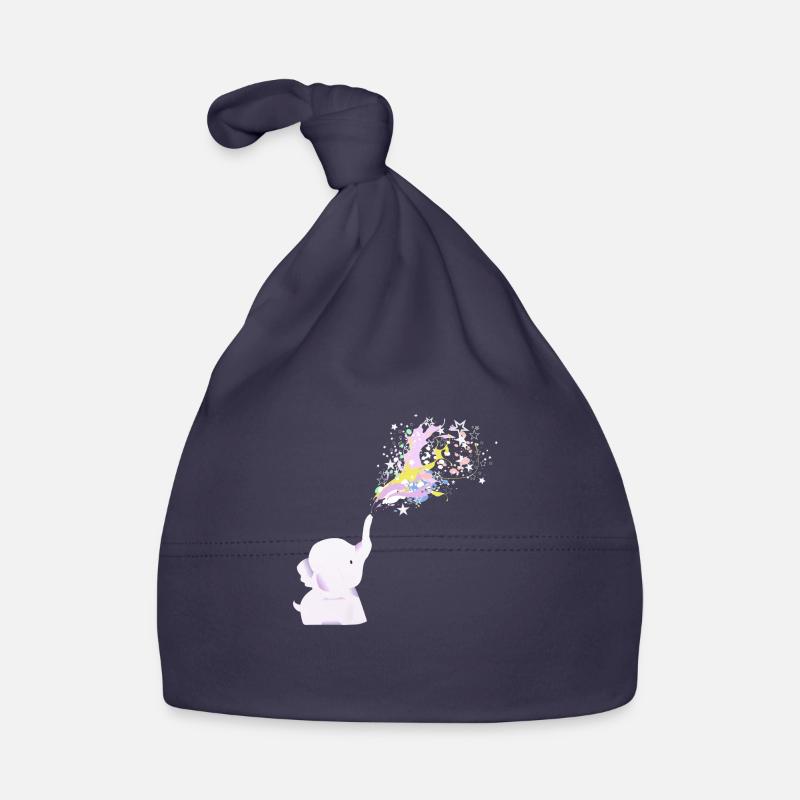Bébé eléphant Bonnet bio Bébé