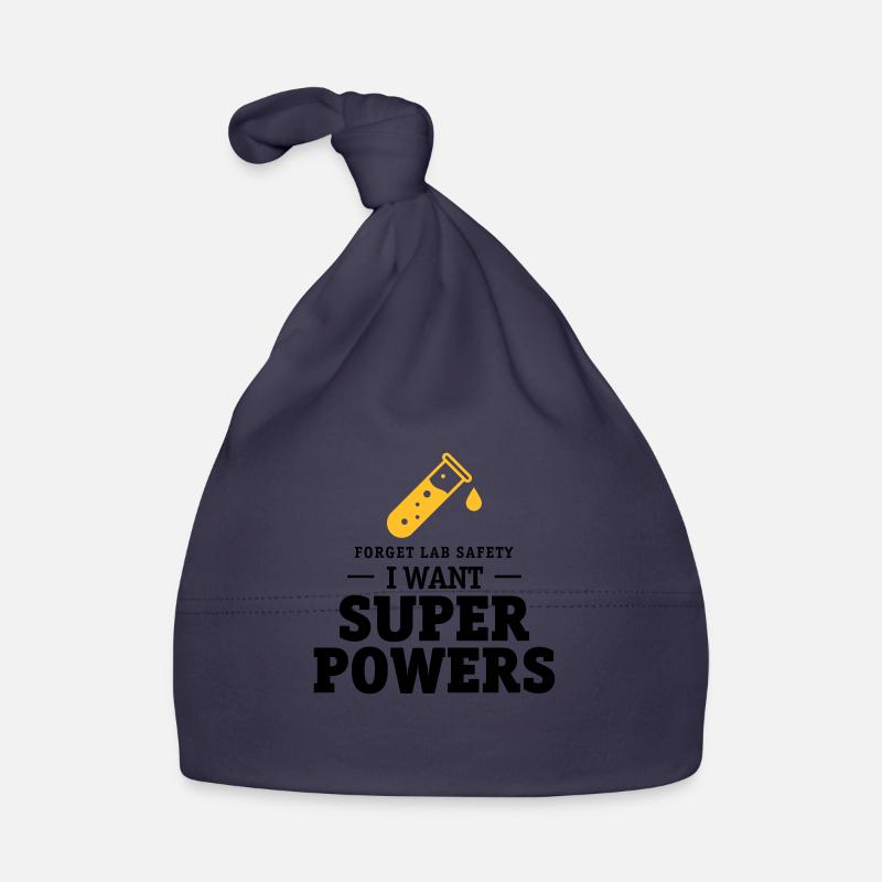 Forget lab safety, i want superpowers Organic Baby Cap