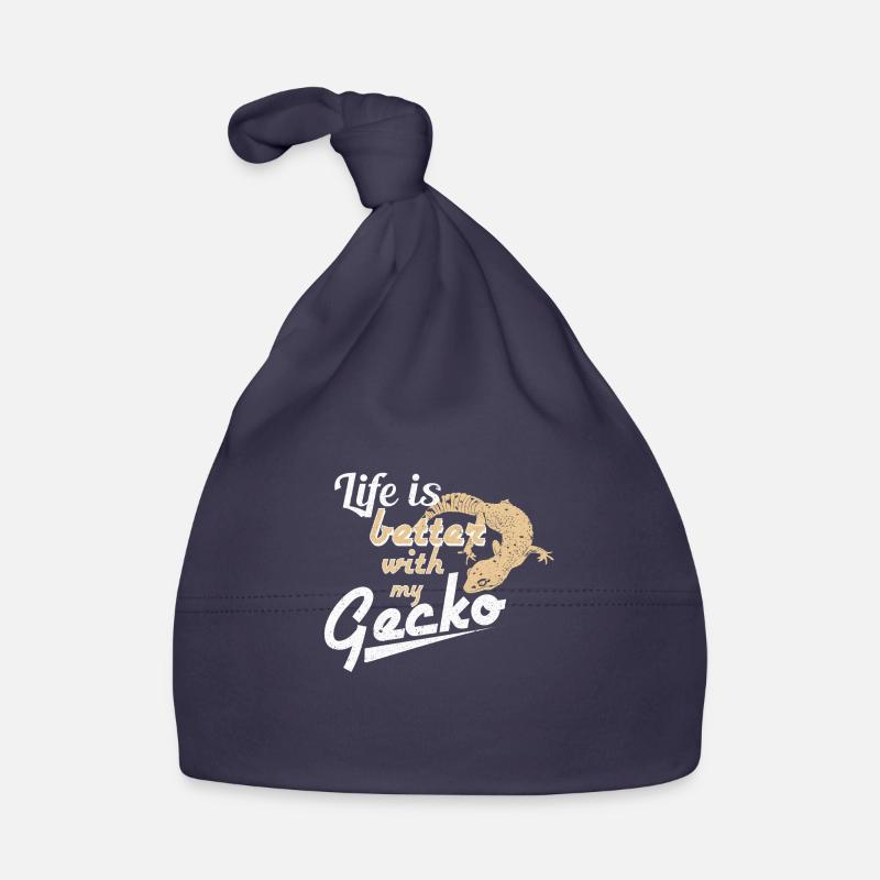 gecko Organic Baby Cap