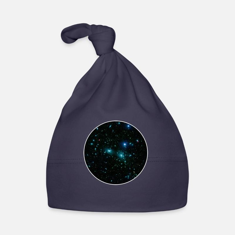 Galaxy - Space - Sterne - Cosmic - Kunst - Baby Bio-Mütze