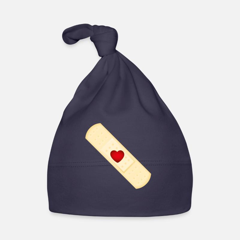 Smiley Plaster Organic Baby Cap