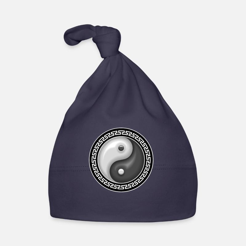 yin yang Bonnet bio Bébé
