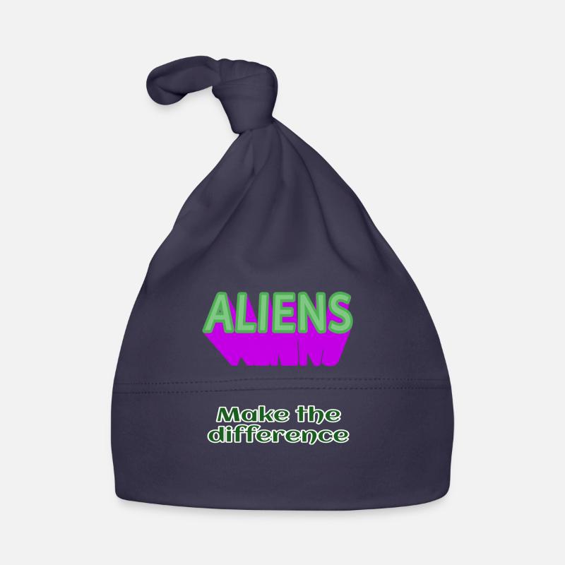 ALIENS Aliens make the difference ohne Alien Baby Bio-Mütze