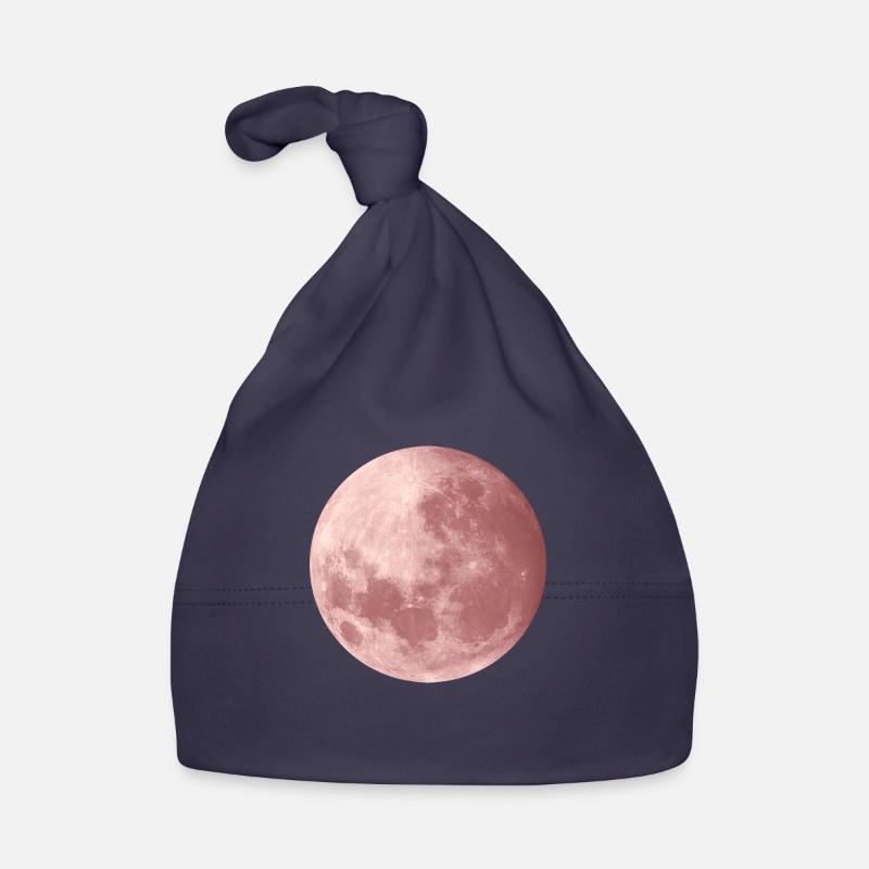 Lune dans l’or rose Bonnet bio Bébé