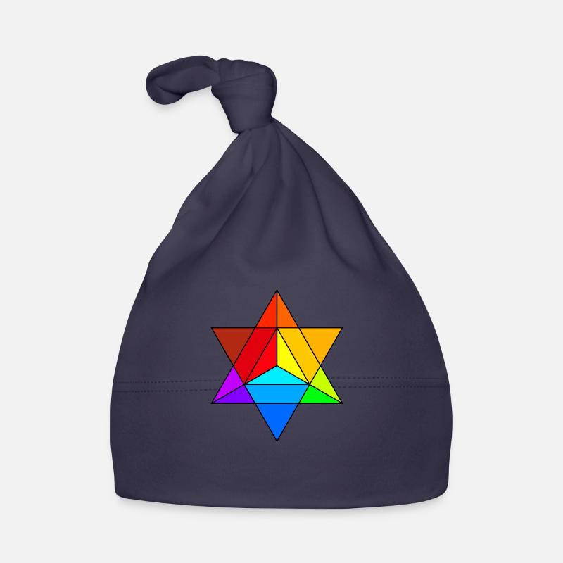 Merkaba Sacred Geometry Architecture The Universe Organic Baby Cap