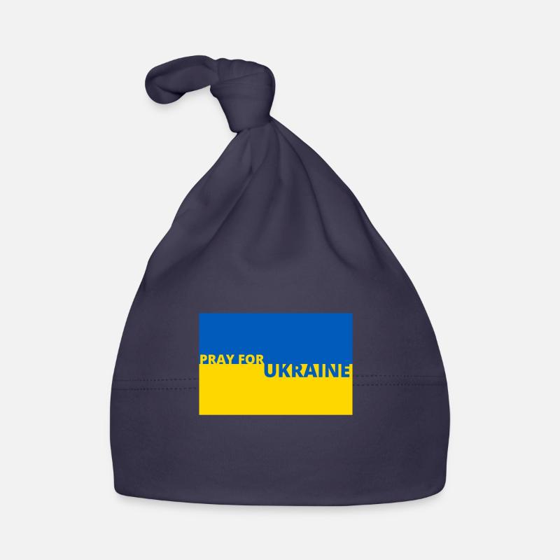 PRAY pour l’Ukraine Bonnet bio Bébé