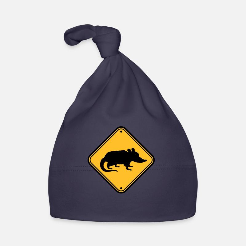 Opossum Danger Shield Organic Baby Cap