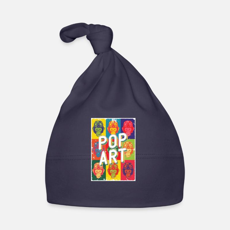 Pop Art Organic Baby Cap