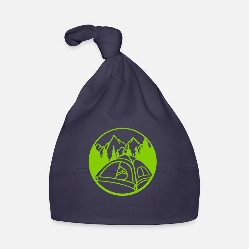 Forêt de camping county mountains Bonnet bio Bébé
