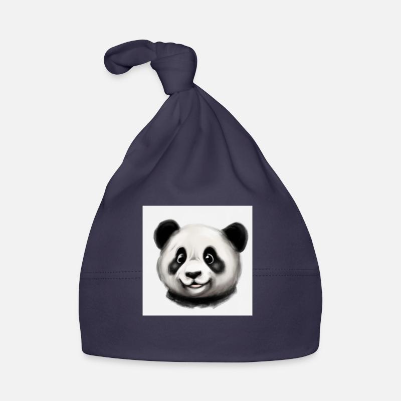 Süßer Panda Baby Bio-Mütze