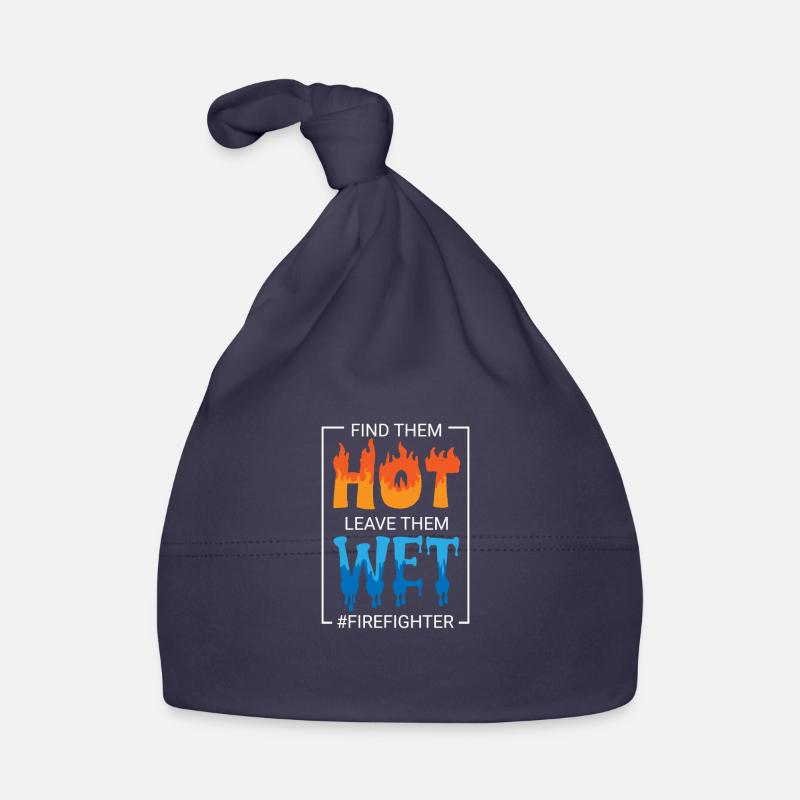 Pompier présent Pompier Papa Sirène d’urgence Bonnet bio Bébé