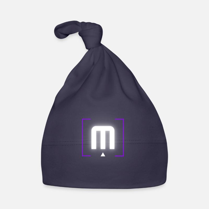 Buchstabe "M" Baby Bio-Mütze