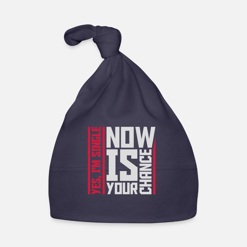 single now your chance Organic Baby Cap