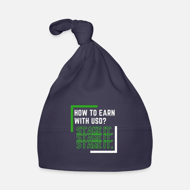How to earn with USD? Use it. Organic Baby Cap