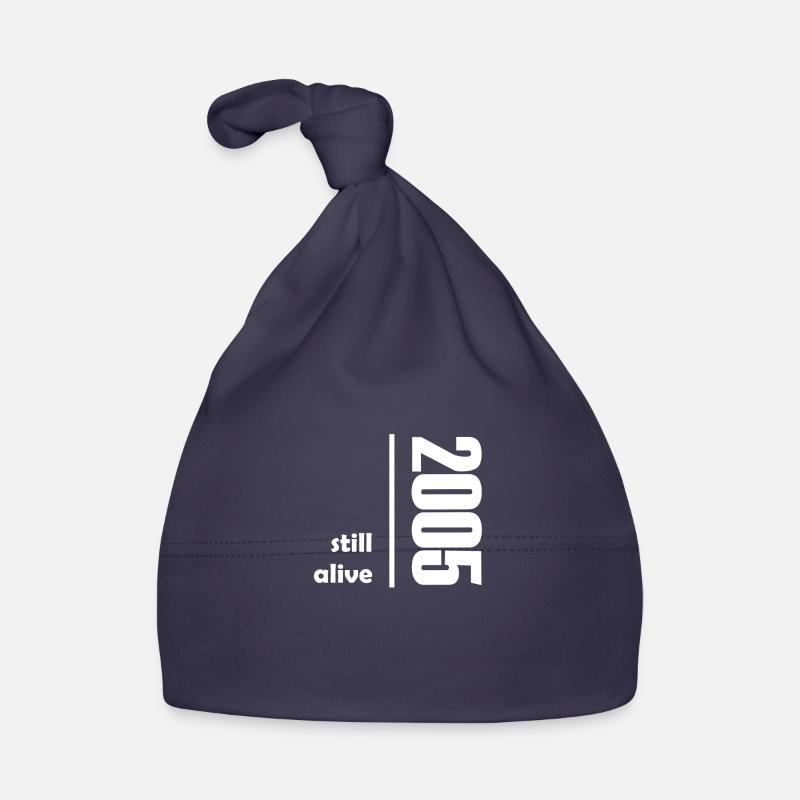 2005 still alive white Baby Bio-Mütze