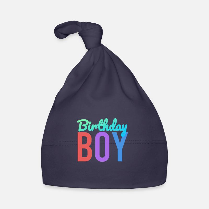 Birthday boy Organic Baby Cap