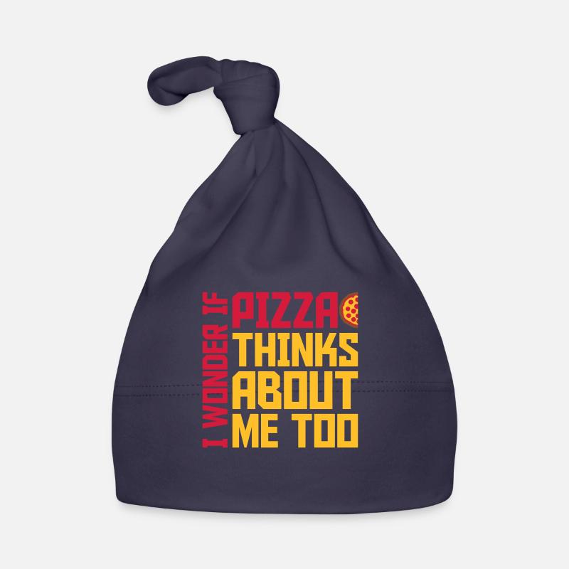 La pizza pense à moi Bonnet bio Bébé