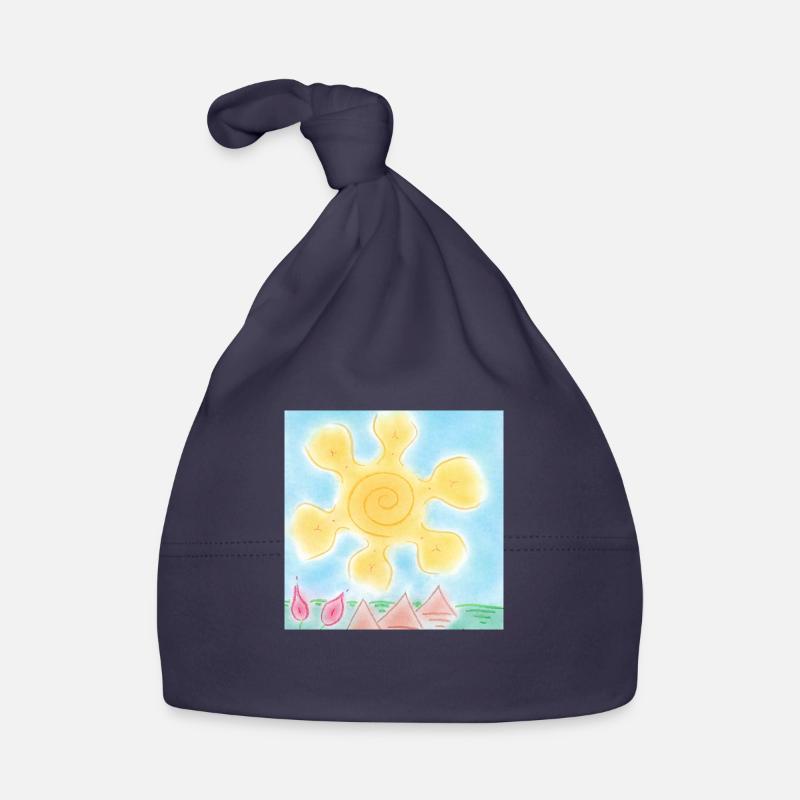 SUN ON PYRAMIDS Organic Baby Cap