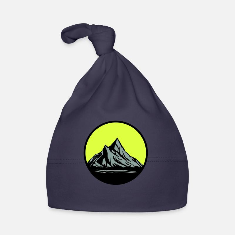Mountains Baby Bio-Mütze