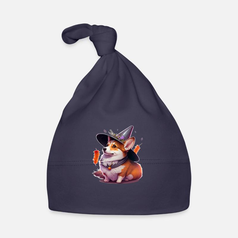 Corgi Herbal Witch Organic Baby Cap