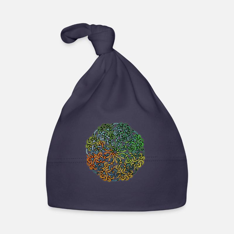 Bifröst Knotwork Baby Bio-Mütze