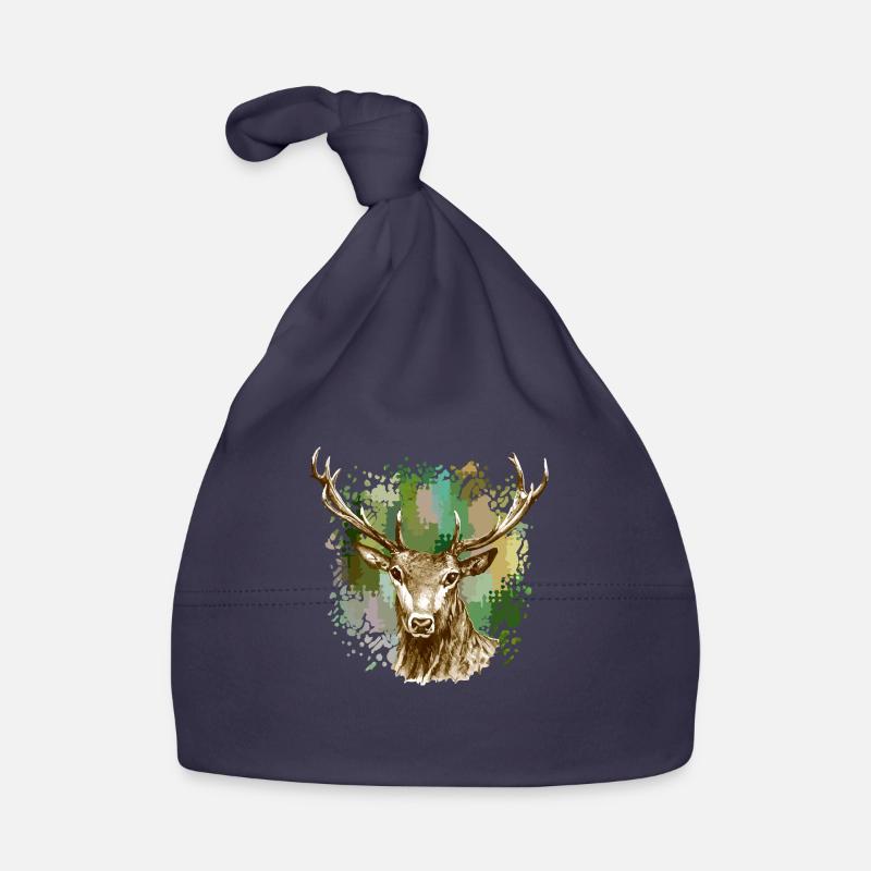 Deer Organic Baby Cap