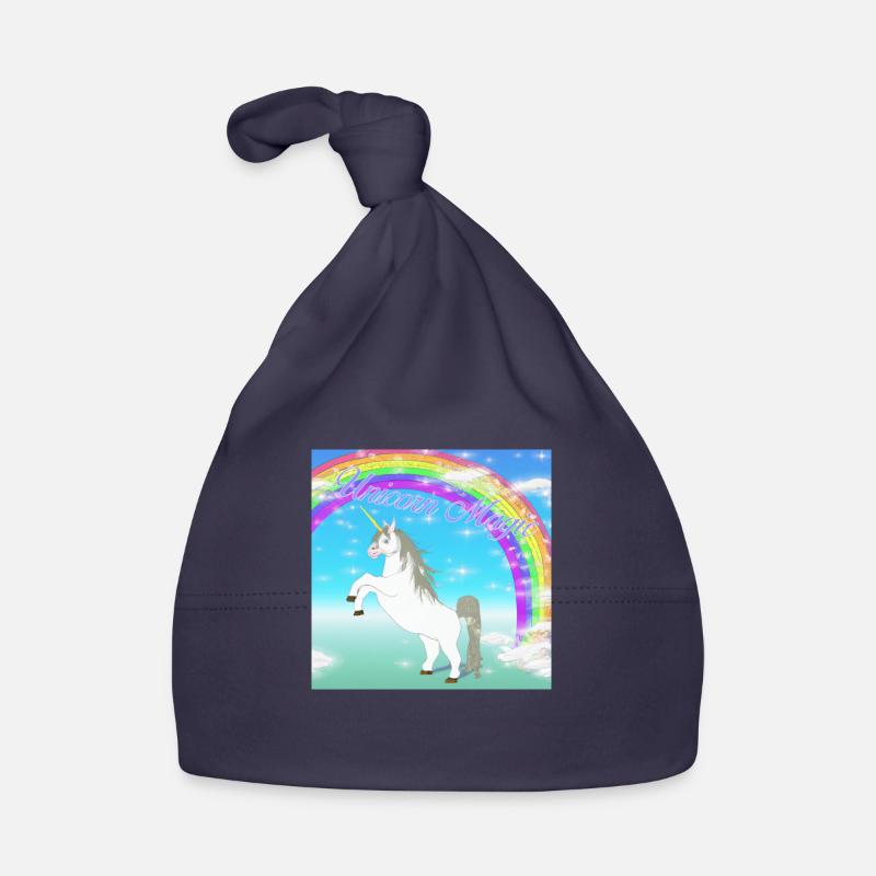 Unicorn Magic Geschenk Baby Bio-Mütze