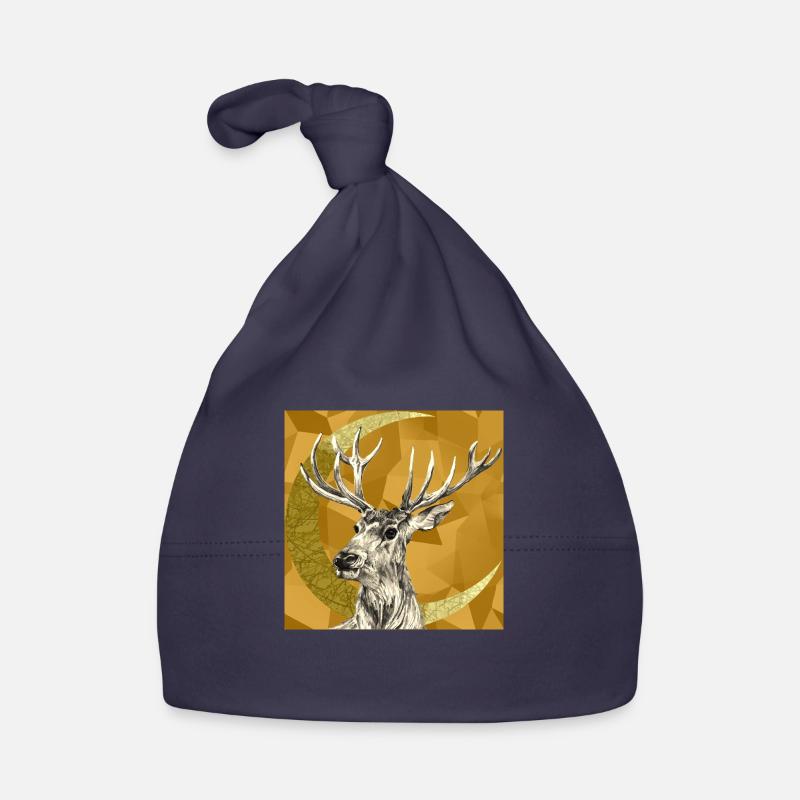 Deer Organic Baby Cap