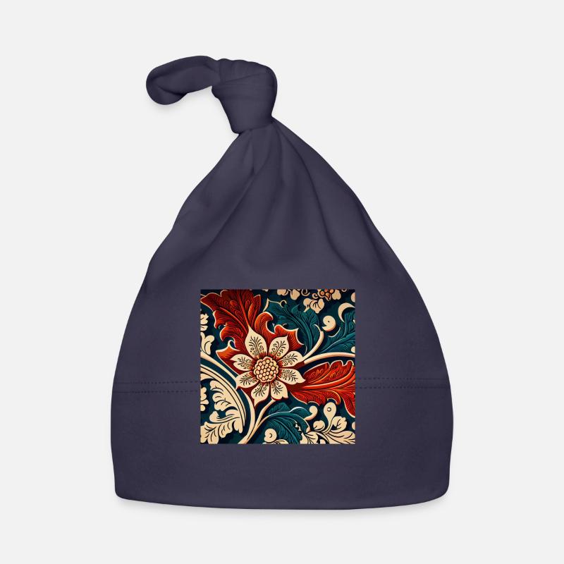 Motif Fleur Bonnet bio Bébé