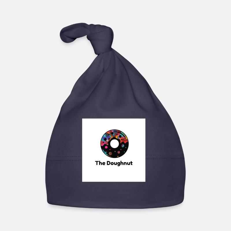 Le beignet - Bonnet bio Bébé - marine