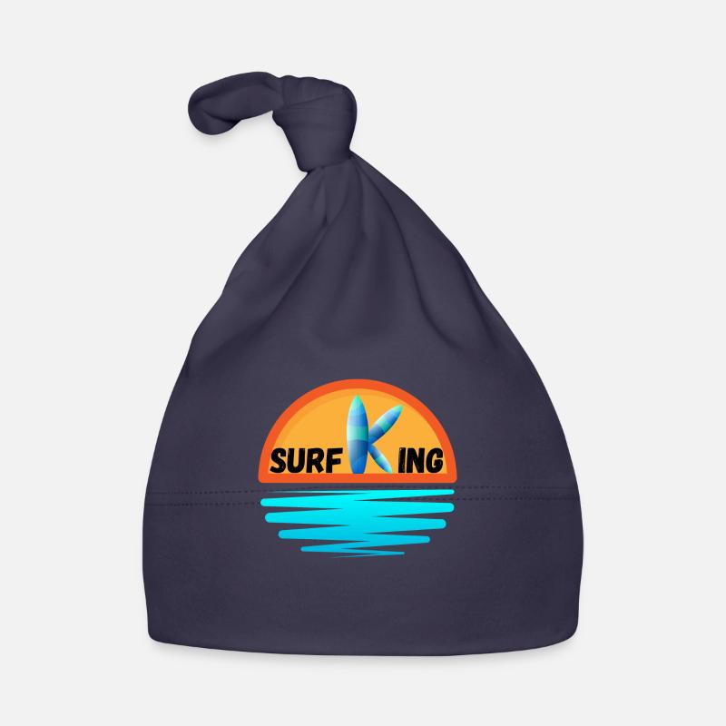 Surfing King Organic Baby Cap