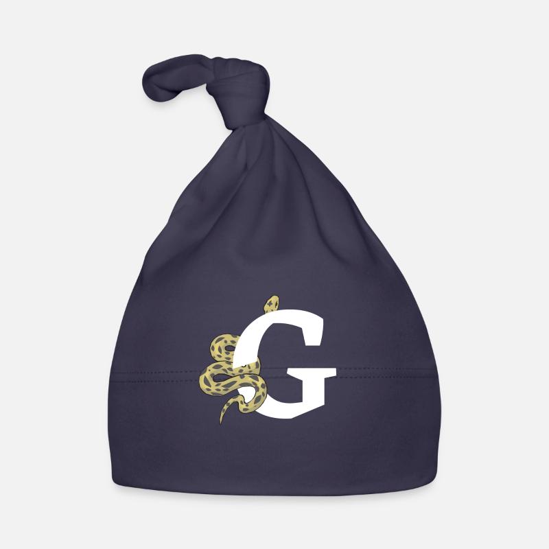 Lettre g serpent Bonnet bio Bébé
