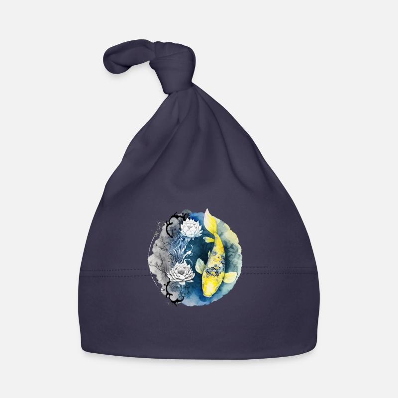 Koi Peace – Eau et harmonie Bonnet bio Bébé