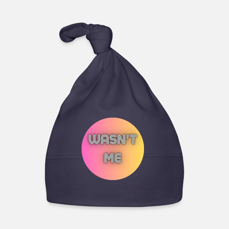 Wasn't me Organic Baby Cap