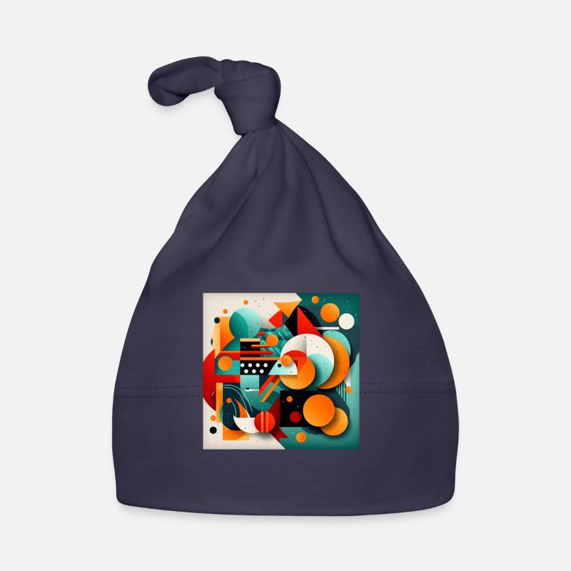 Abstract art Organic Baby Cap