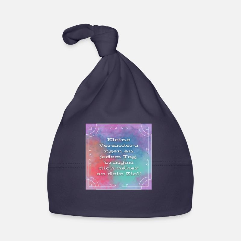 Motivation spruch Baby Bio-Mütze