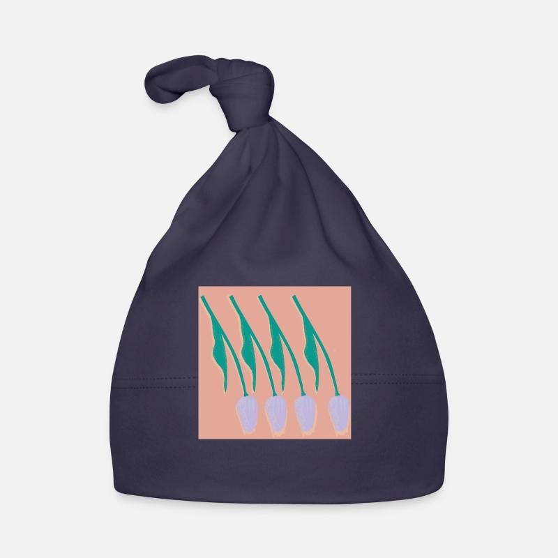 Tulips Organic Baby Cap