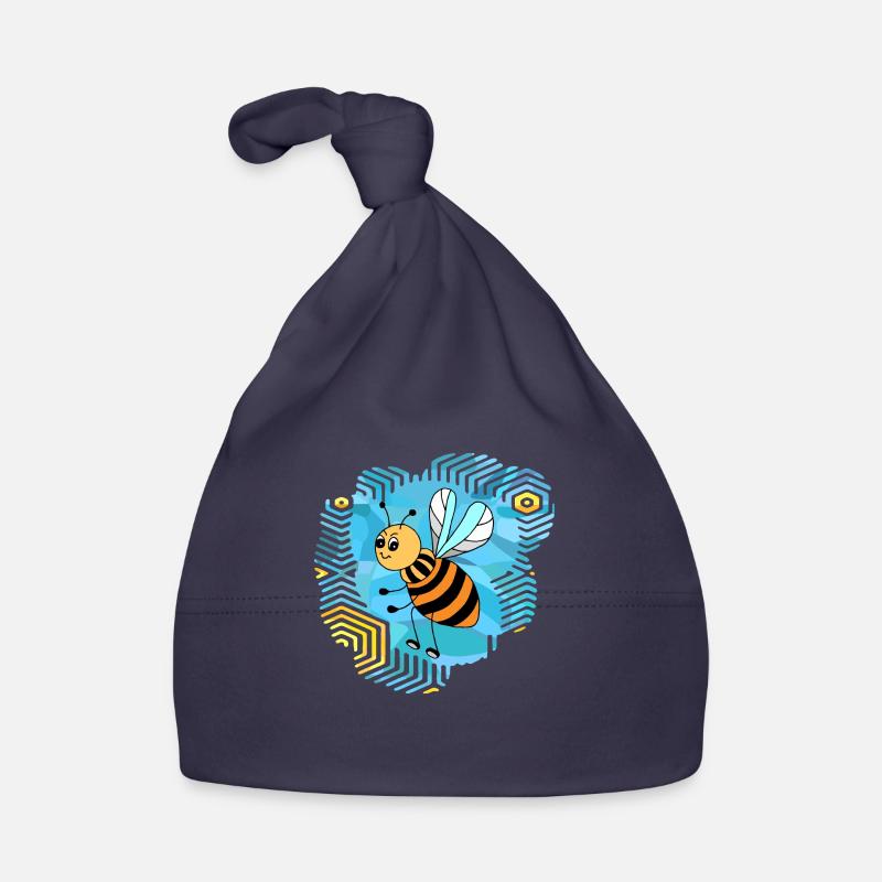 Bee Organic Baby Cap