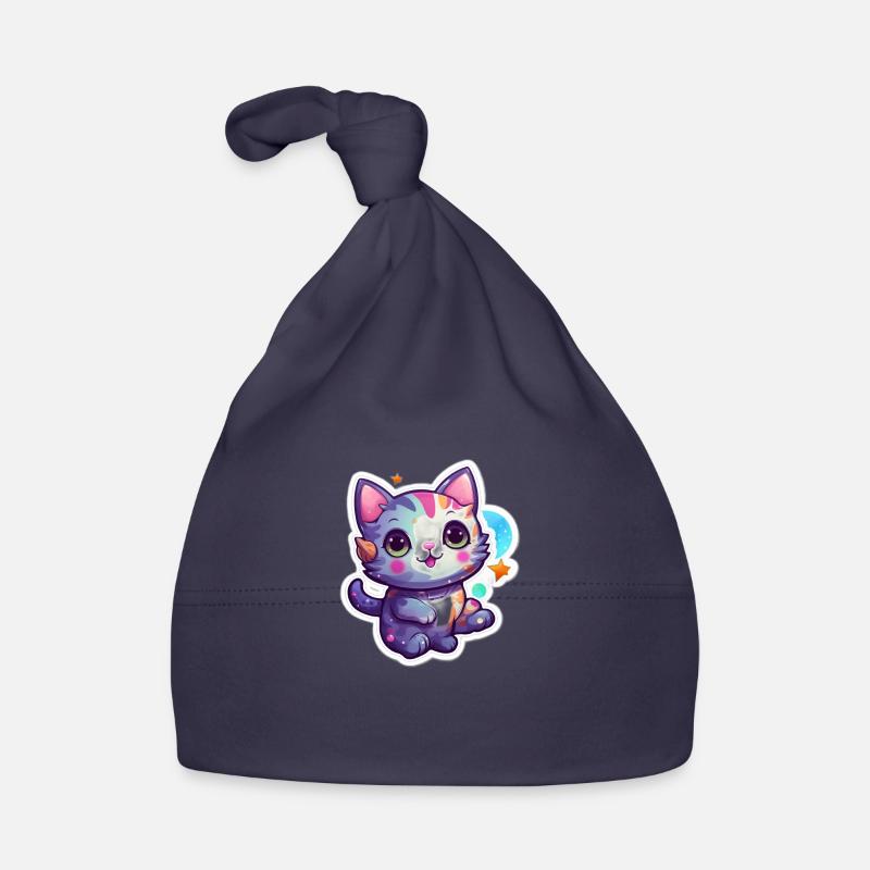 Un mignon petit chat Bonnet bio Bébé