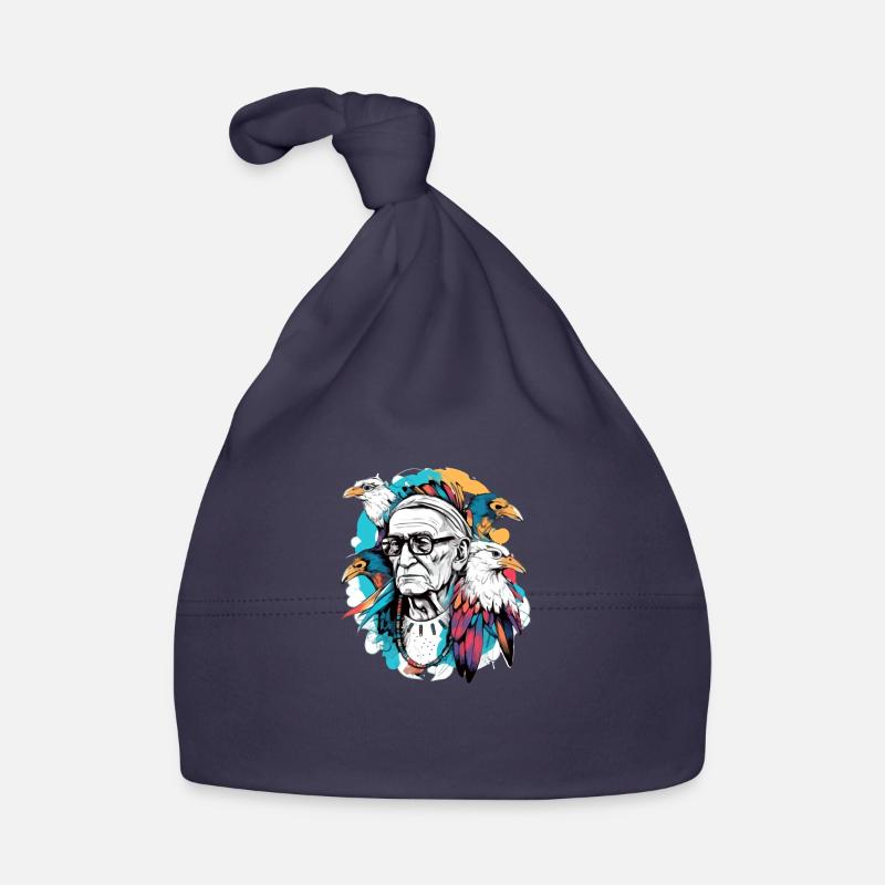 Opa Siou Adler Baby Bio-Mütze