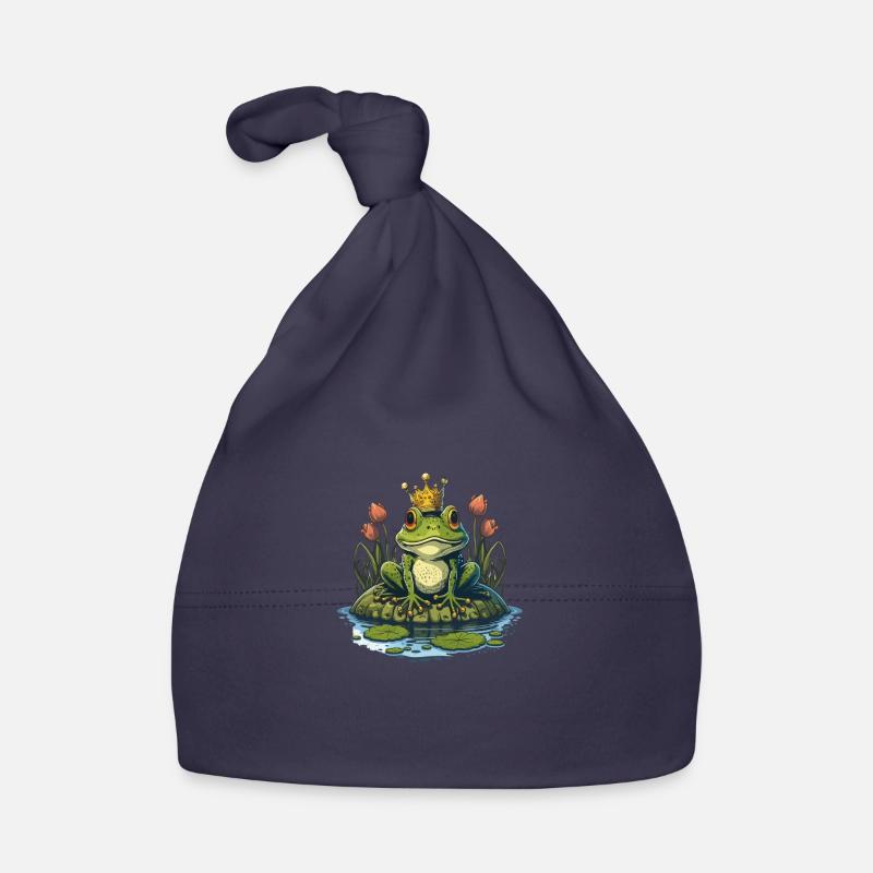 Royal Frog Organic Baby Cap