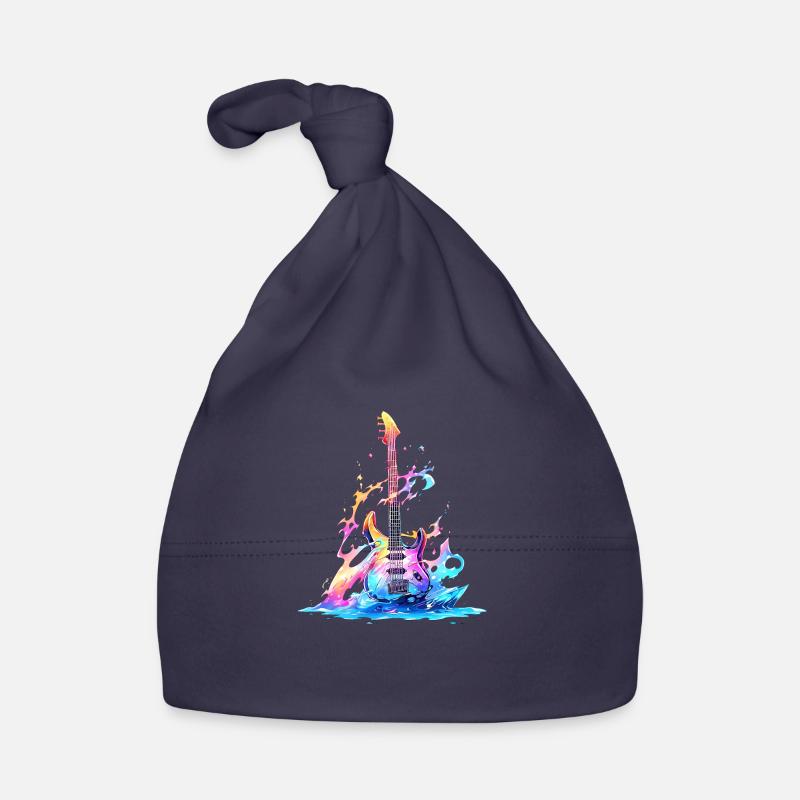 Guitare Mistic 001 - Bonnet bio Bébé - marine