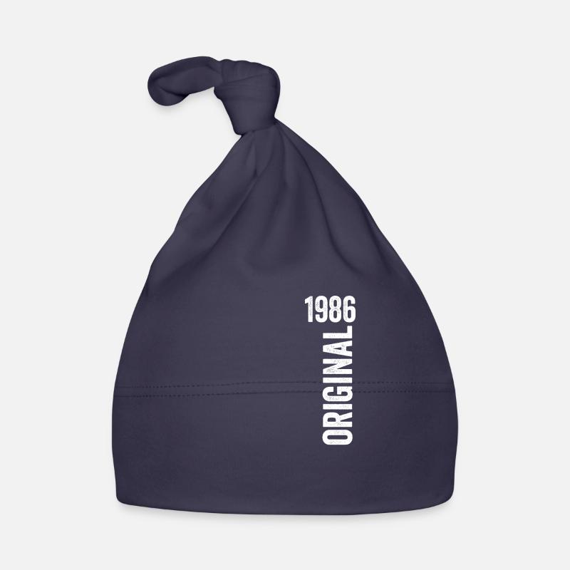 1986 Original Geburtstagsgeschenk 1986 Baby Bio-Mütze