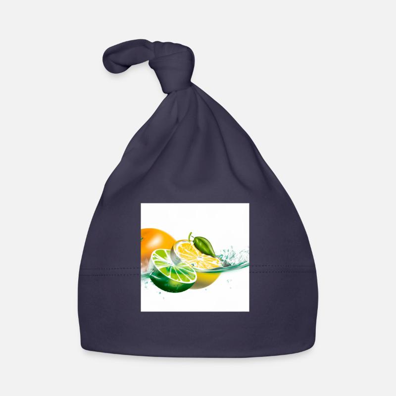 Éclaboussure d’agrumes Bonnet bio Bébé