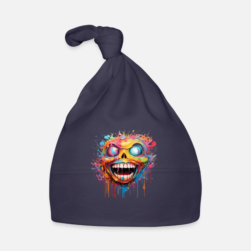 Crâne fou Bonnet bio Bébé