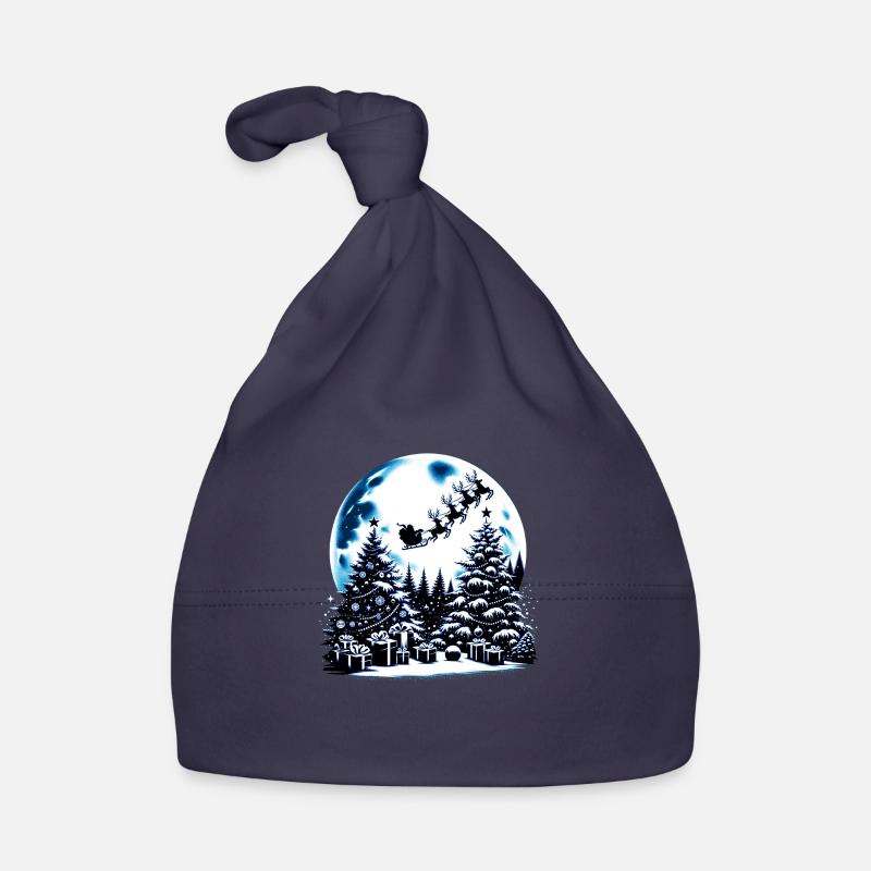 Boule à neige boule de Noël pour Noël Bonnet bio Bébé